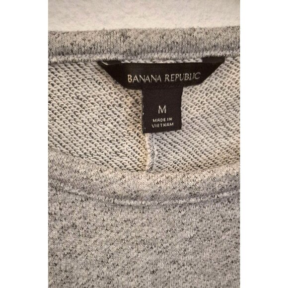 Banana Republic Grey Relaxed Fit Sleeveless Lounge Pullover Top Size M EUC - Picture 6 of 7